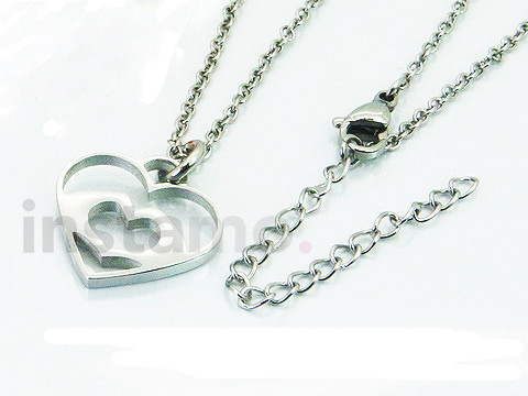 Dámský ocelový náhrdelník-256097-314