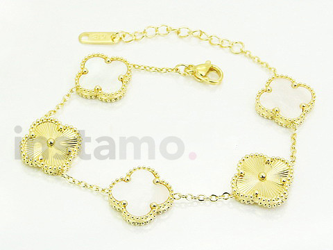 Trendy ocelový náramek s přívěskem-307229-36