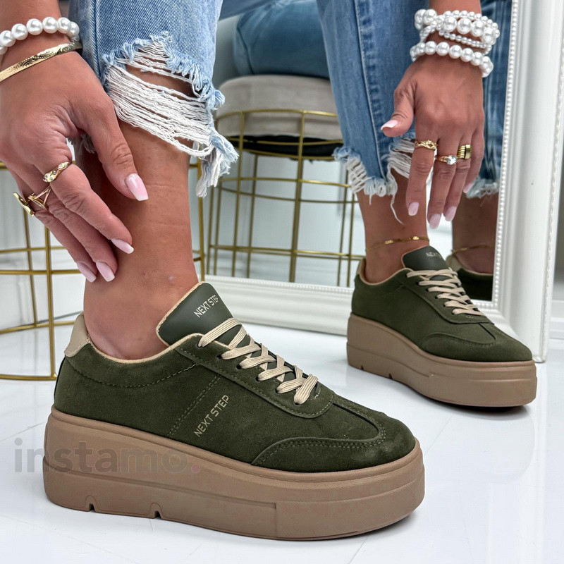 Tmavě zelené tenisky-327223-37