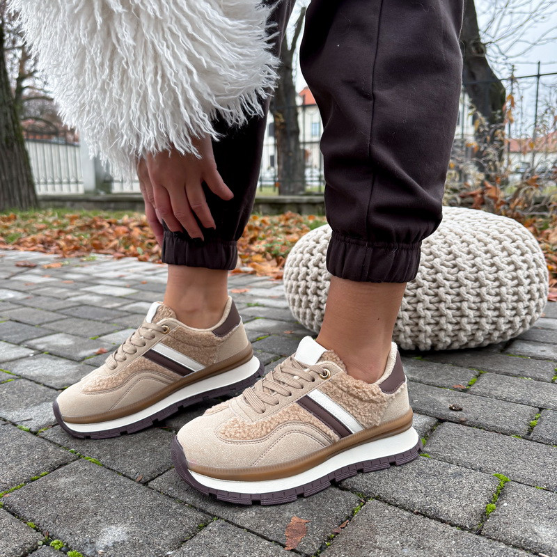 Hnědé zatepelené tenisky-323593-31