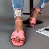 Růžové  sandále