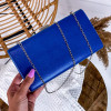 Modrá elegantní kabelka