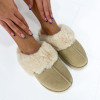 Béžové papuče