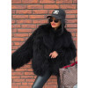 Kožich z mongolské ovečky BLACK