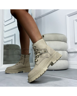 Béžové polokozačky