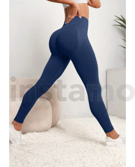 Modré push-up legíny