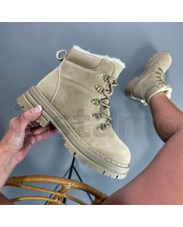 Béžové  zateplené workery