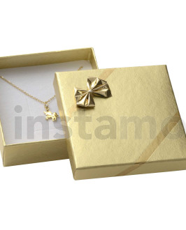 Dárková krabička zlatá