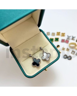 Dámské ocelové náušnice dvoubarevné