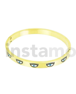 Dámský ocelový náramek Evil eye