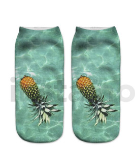 Ponožky s 3D potiskem Ananas