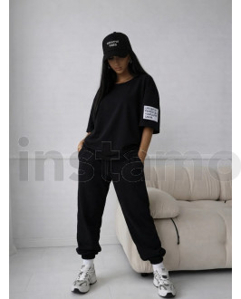 Černá tepáková souprava