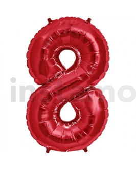 Červený balón 8