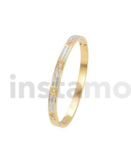 Dámský ocelový náramek rose