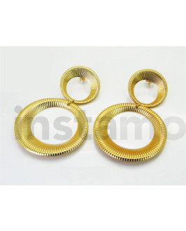 Dámské ocelové náušnice asymetrické