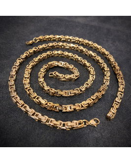 Pozlacená ocelová souprava