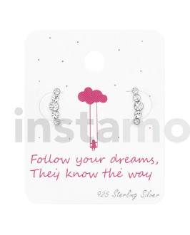 Stříbrné náušnice