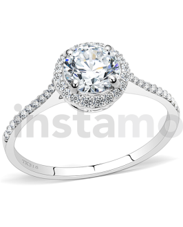 Dámský ocelový prsten