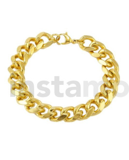 Pánský pozlacený náramek