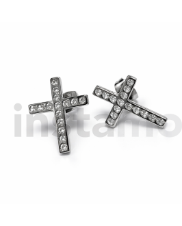 Dámské ocelové náušnice