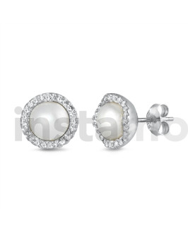 Stříbrné náušnice