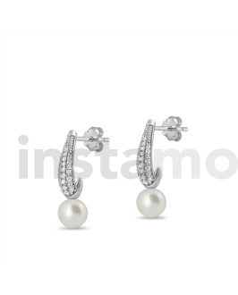 Stříbrné náušnice