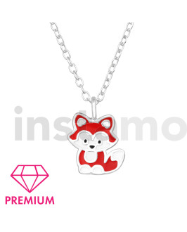 Dětský Stříbrný řetízek  líška