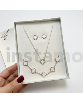 Dámská ocelová souprava s krabičkou