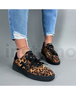Tenisky s leopardím vzorem