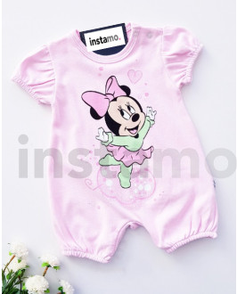 Růžový letní overal Minnie