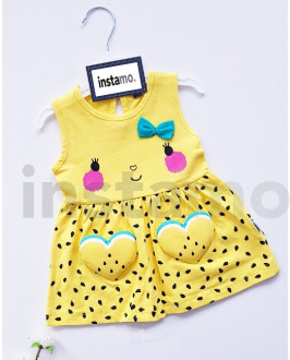 Žluté letní šaty