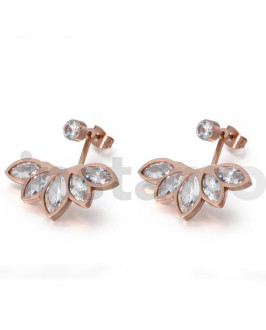 Dámské ocelové náušnice