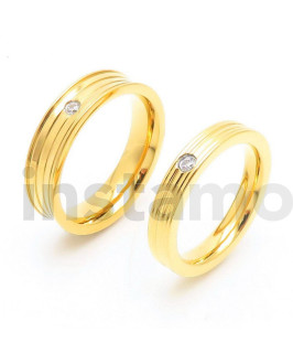 Dámský ocelový prsten