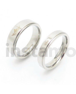 Pánský ocelový prsten