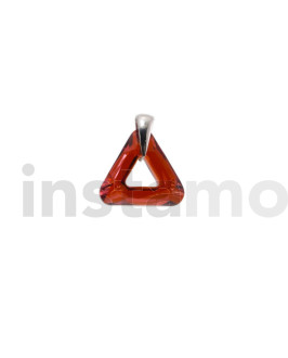 Stříbrný přívěsek trojúhelník Swarovski