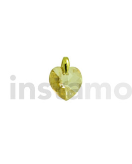 stříbrný přívěsek srdíčko Swarovski