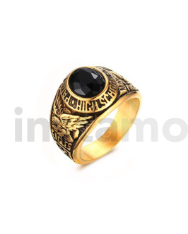 Pánský ocelový prsten