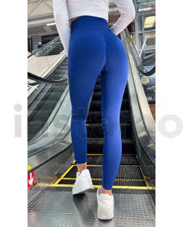 Modré push-up legíny