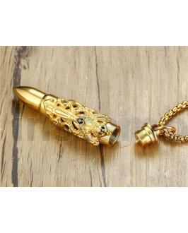 Pánský ocelový přívěsek náboj