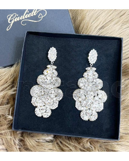 Giuliett Shiny Crystals Silver