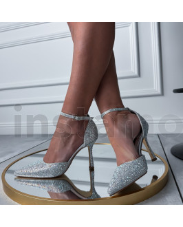 Stříbrné kamínkové lodičky