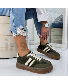 Tmavě zelené tenisky