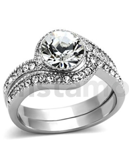 Dámský ocelový prsten