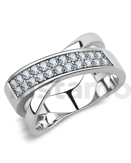 Dámský ocelový prsten