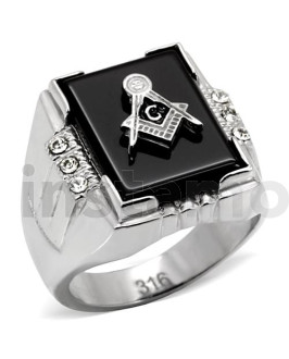 Pánský ocelový prsten
