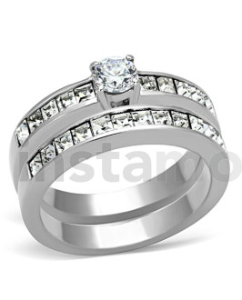 Dámský ocelový prsten