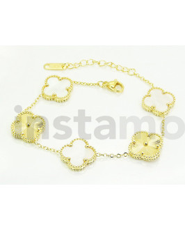 Trendy ocelový náramek s přívěskem