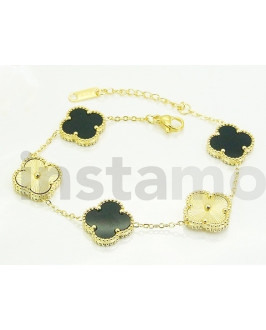 Trendy ocelový náramek s přívěskem