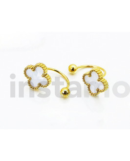 Dámské ocelové náušnice visací