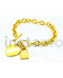 Dámský ocelový náramek